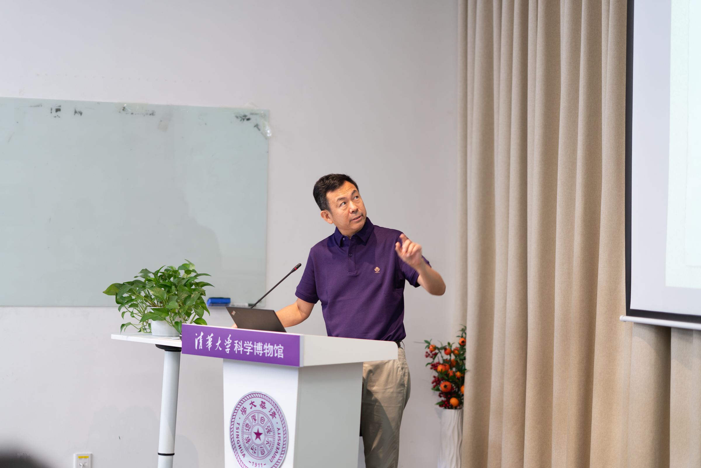 “校馆弦歌”中央、北京媒体采访团清华行·走进清华大学科学博物馆-图片1