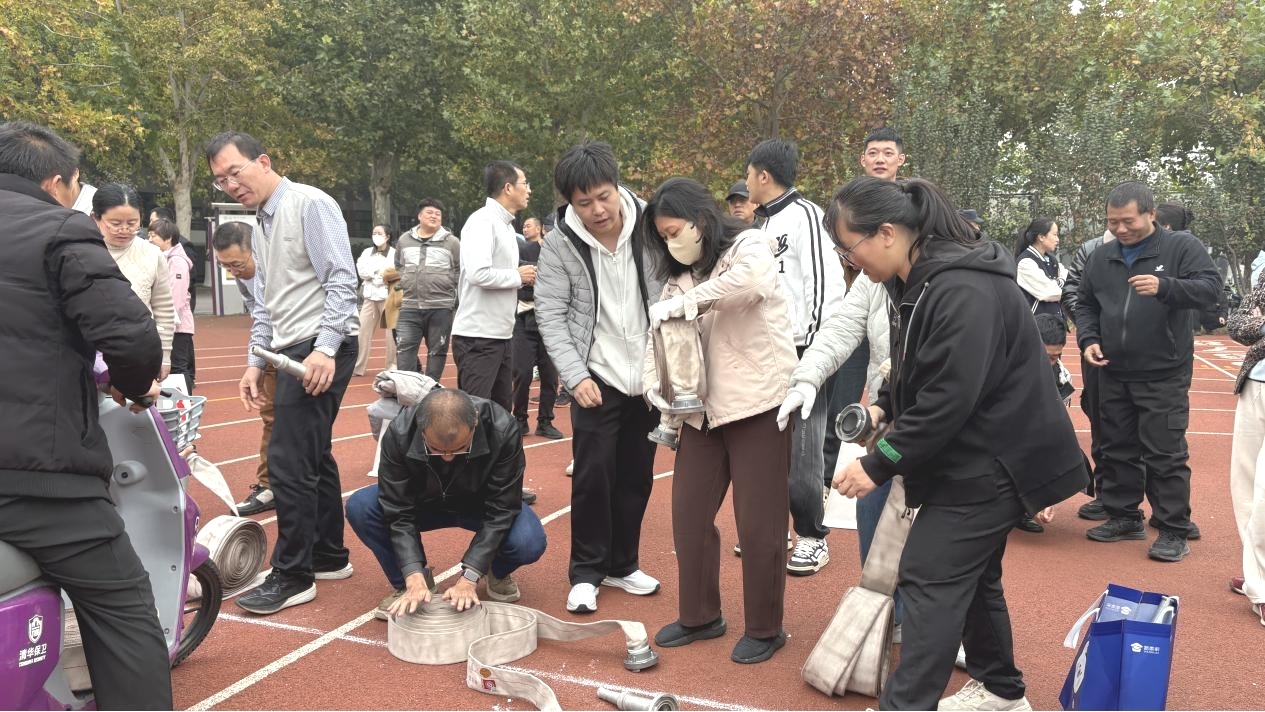 人文学院与科学博物馆携手物业参加清华大学第二十二届消防技能运动会-图片2