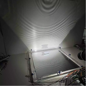 乐池中的水波可视化